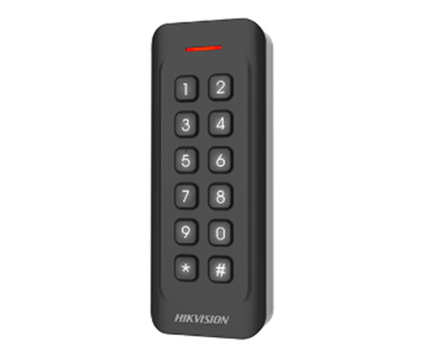 【海康威視ID密碼門禁讀卡器】?？低旽IKVISION數(shù)字鍵盤門禁ID讀卡器DS-K1802EK