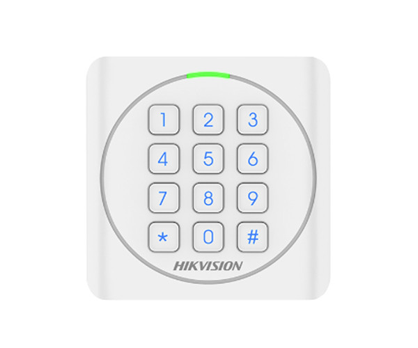 【?？低旾C密碼門禁讀卡器】?？低旽IKVISION數(shù)字鍵盤門禁IC讀卡器DS-K1801MK